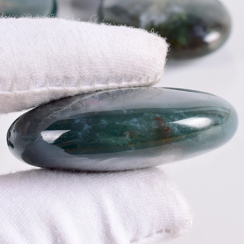 Натуральный агат мха Гладкий мыло из камня Feng Shui исцеления беспокоиться ладони упали, камень для массажа Craft reiki из кварца чакра спа