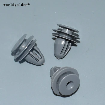 

worldgolden 100pcs auto fasteners Door Trim Panel Retainer for Honda#91560-SP0-003(91560SP0003) 91560-S7A-003(91560S7A003)