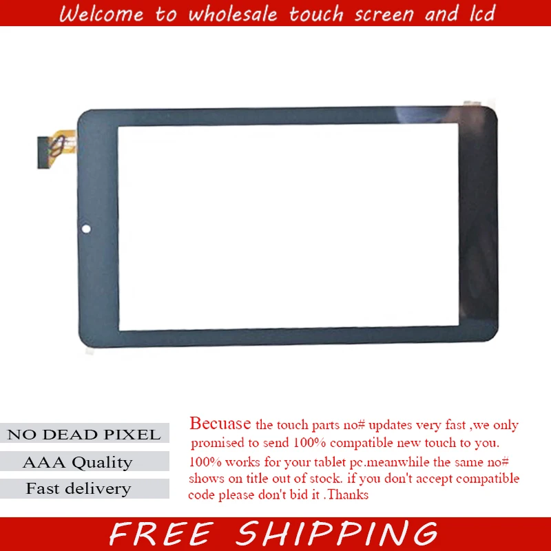 New 7'' inch Tablet Capacitive Touch Screen Replacement For irbis tz03