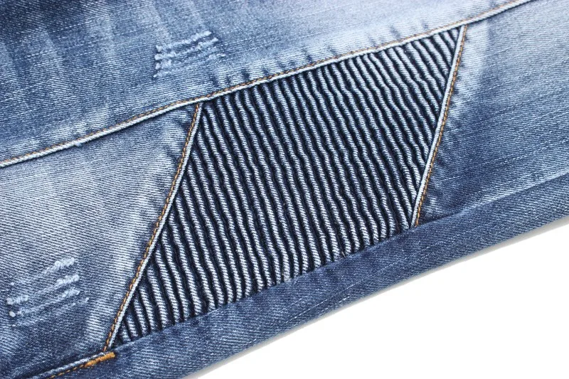 Новое поступление мужские дизайнерские джинсы модные повседневные зауженные джинсы для мужчин H0291