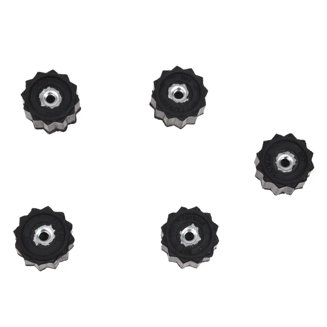 

5 Pcs Blender Accessories Parts Rubber Coupler Clutch For Food Blender Mixers Coupling Coupler Drive 12 Teeeth Black