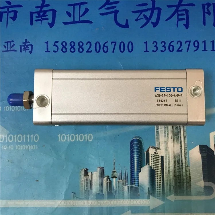 

FESTO ADN-32-100-A-P-A 536267 Compact type cylinder air cylinder pneumatic component air tools ADN series
