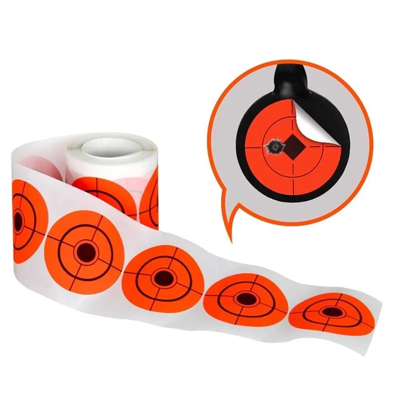 250 قطع في الهواء الطلق تدريب رماية الهدف ورقة الذاتي لاصق 7.5 القطر الهدف ملصقات