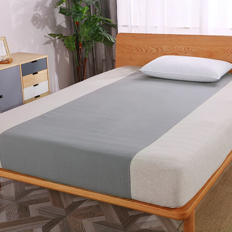Grounded Half bed sheet 60*265cm Improved circulation Not included pillow cases conductive fabric for good health better sleep | Дом и сад