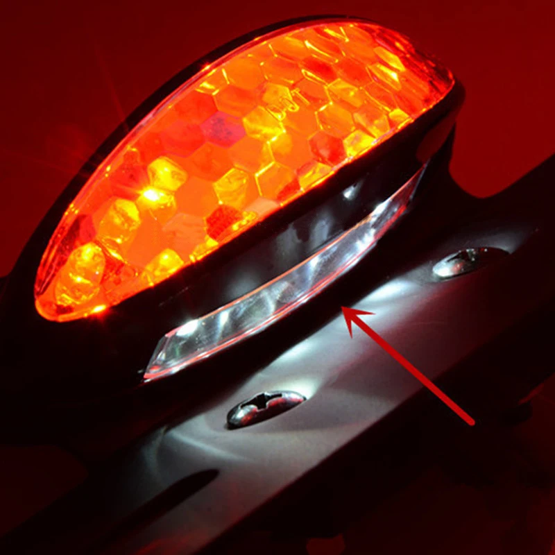 

Motorcycle Turn Signal Brake Led Light License Plate Holder Tail Lights LED Brake Tail Lamps For Harley Bobber Cafe Racer ATV