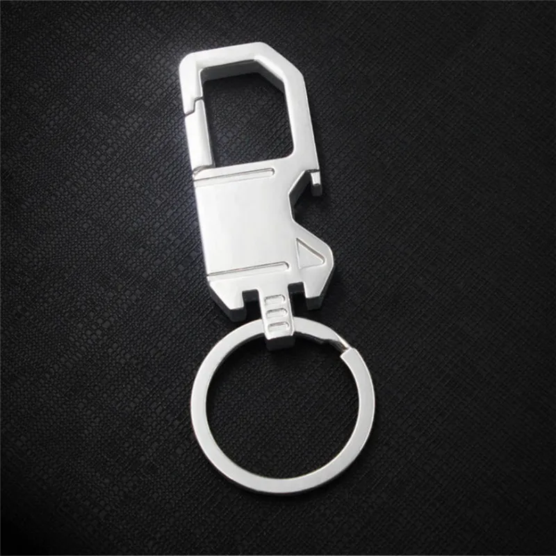 

BYCOBECY Key Holder for Men Women Business Key Ring Aluminum Alloy Key Wallets DIY EDC Casual Keychain 2019 Car Key Organizer