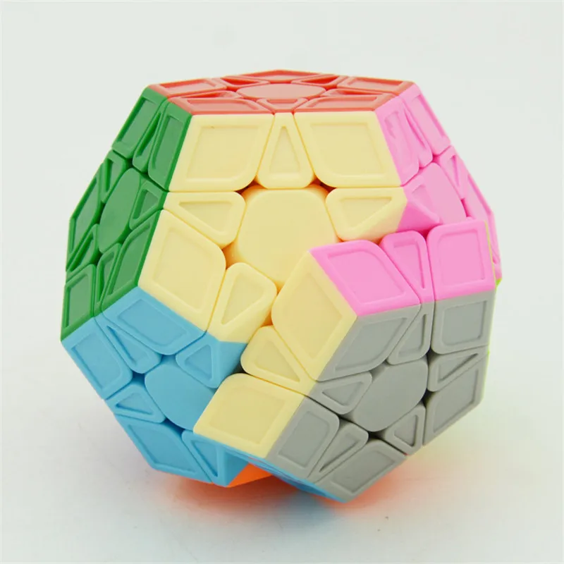 Qiyi QiHeng S 3X3X3 магический куб-мегаминкс Dodecahedron скоростные кубики для начинающих кубики головоломки игрушки для детей-цветные профессиональные