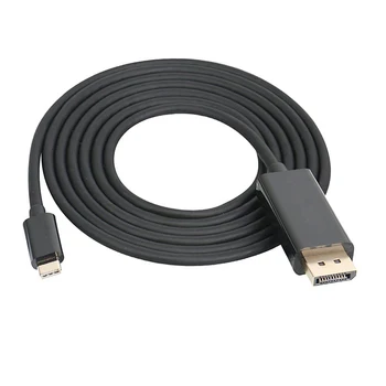 

Chenyang USB 3.1 Type C USB-C to DisplayPort DP 4K UHD HDTV Cable for Chromebook & Laptop & Monitors & New Mac book Black 180CM