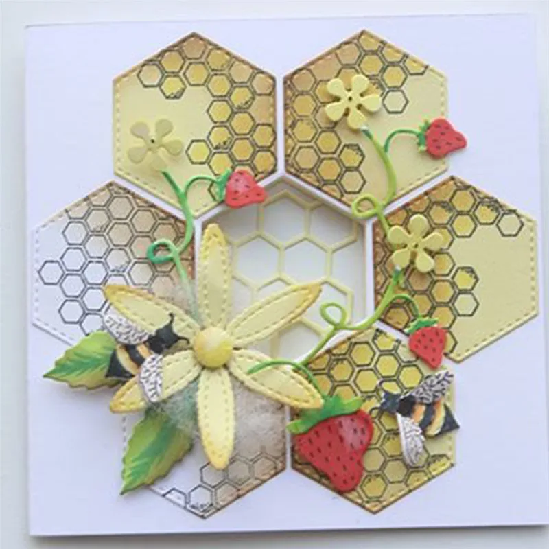 

GJCrafts Flower Frame Metal Cutting Dies New 2019 for Craft Dies Scrapbooking Album Embossing Paper Card Making Die Cut Decor