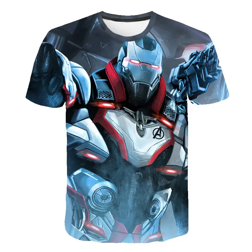 

Captain American 3D Printed T shirts Men Avengers 4 Endgame Quantum War Compression Shirt Iron man Cosplay Costume Tops For Male