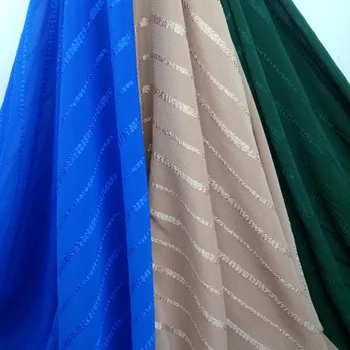 

Crepe Chiffon Shiny Silky Fabric Soft Breathable DIY Fabric for Cloth Qualified