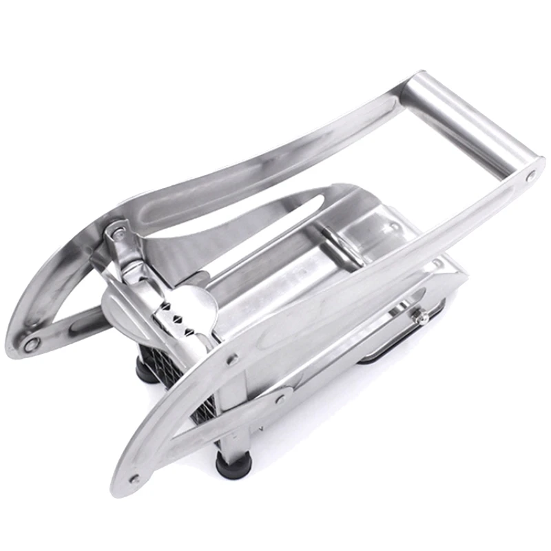 

New Stainless Steel French Fries Slicer Potato Chip Cutting Machine Kitchen Gadget