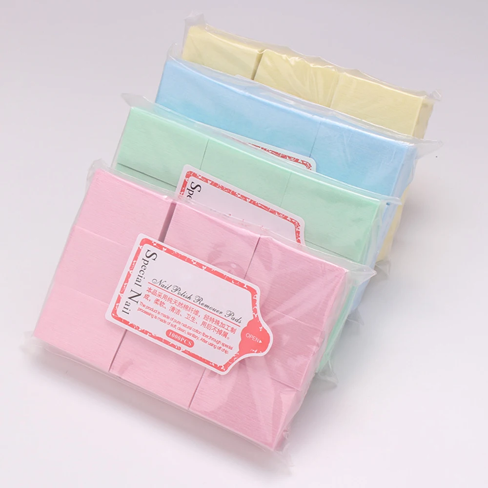 

630Pcs/bag Colorful Nail Polish Gel Remover Wipes Nail Art Tips Manicure Cleaning Wipes Cotton Lint Pads Paper
