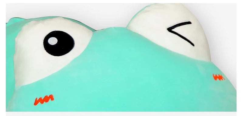 Dorimytrader giant frog plush doll big cartoon frog pillow toy for children friend birthday gift 39inch 100cm DY50548 (12)