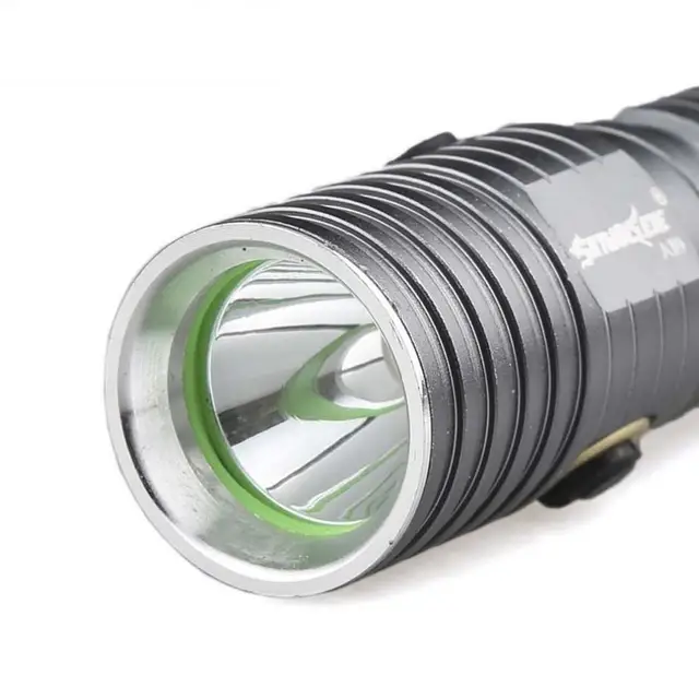SKYWOLFEYE Rechargeable Flashlight CREE XML T6 LED CR123A 500LM Mini Torch Lamp with 3 Mode Focusing for  Camp / Hike / Outdoor