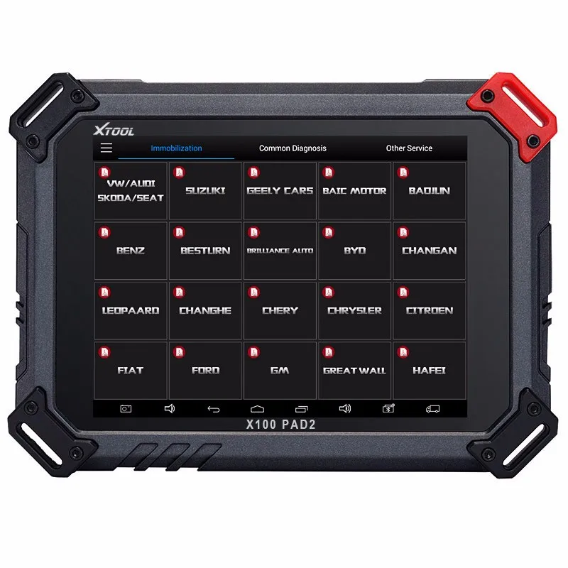100% Оригинальный XTOOL X100 Pad2 Pro авто ключ программист с KC100 для VW 4th 5th PAD 2 OBD2