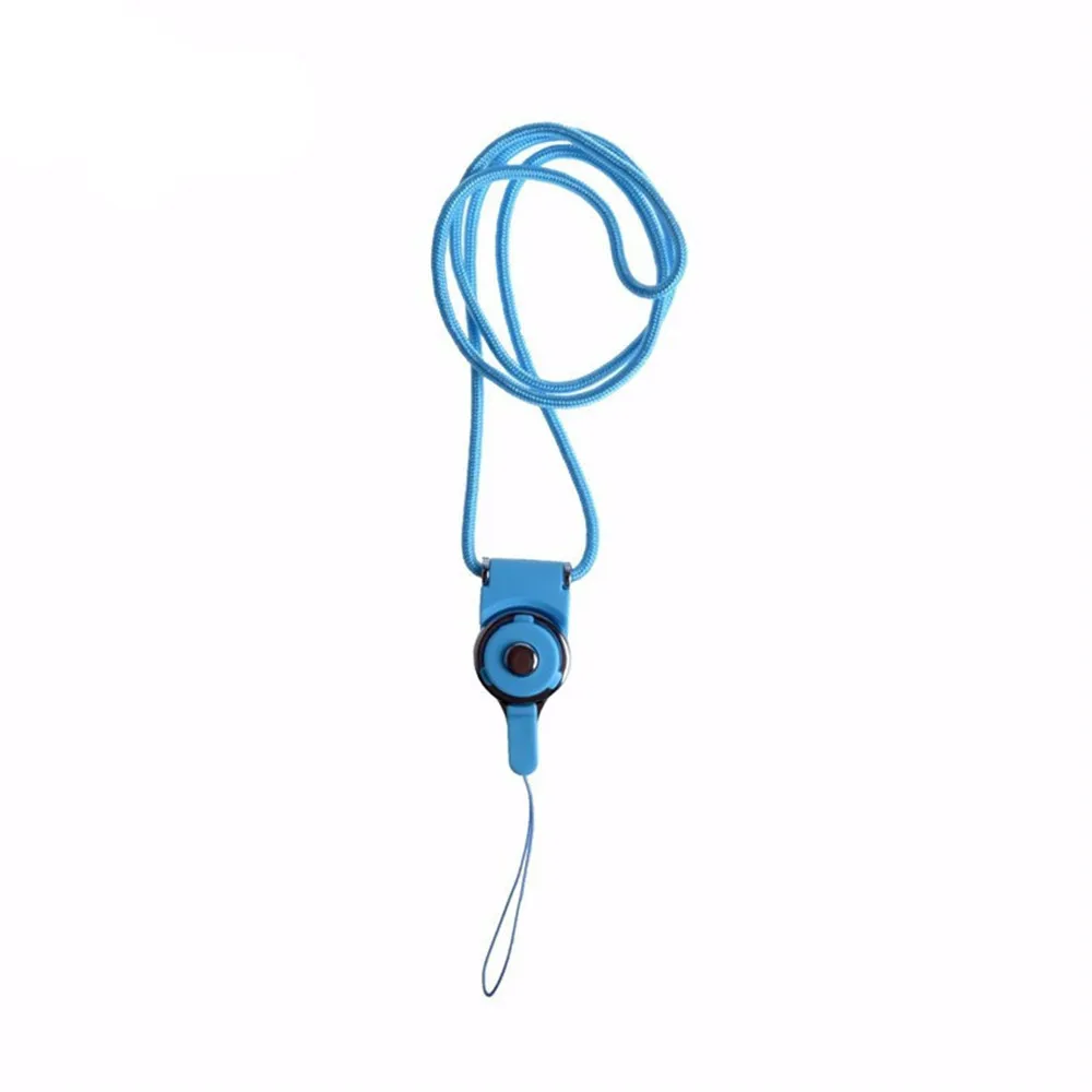 Detachable Cell Phone Neck Lanyard Strap Quick-Release Nylon Necklace/ Wrist Hand Lanyard/ Keychain