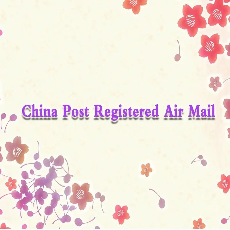this is for "China Post Registered Air Mail" no product just for