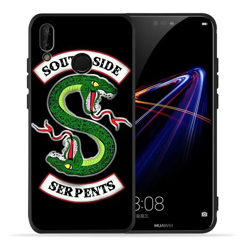 Американский ТВ ривердейл для Huawei P8 P10 P20 P30 Mate 10 20 Honor 8 8X 8C 9 Lite Plus Pro Чехол Etui Funda
