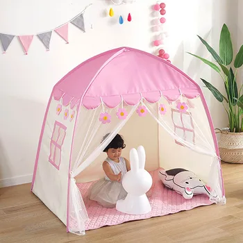 

Large Baby Play House Tulle Child House Game Selling Play Tent Yurt Creative Develop Outdoor Indoor Lights Balls Toys J74
