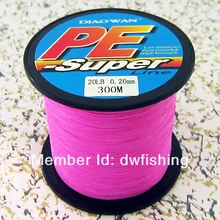 18LB 4 ткет 300 м PE оплетка леска бренд DIAOWAN