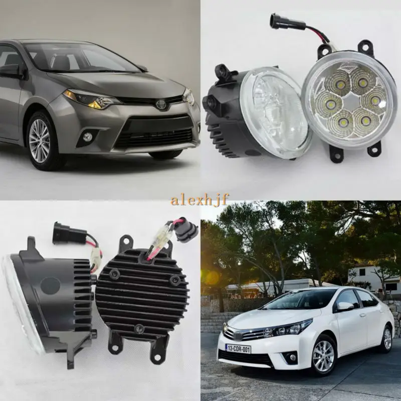 Июля Король 18ВТ 6500К 6ledы светодиодные дневные ходовые огни светодиодные Противотуманные фары Чехол для Toyota Венчик axio был 4Д Аурис Филдер, за 1260LM/ПК Июля Король 18ВТ 6500К 6ledы светодиодные дневные ходовые огни светодиодные Противотуманные фары Чехол для Toyota Венчик axio был 4Д Аурис Филдер, за 1260LM/ПК