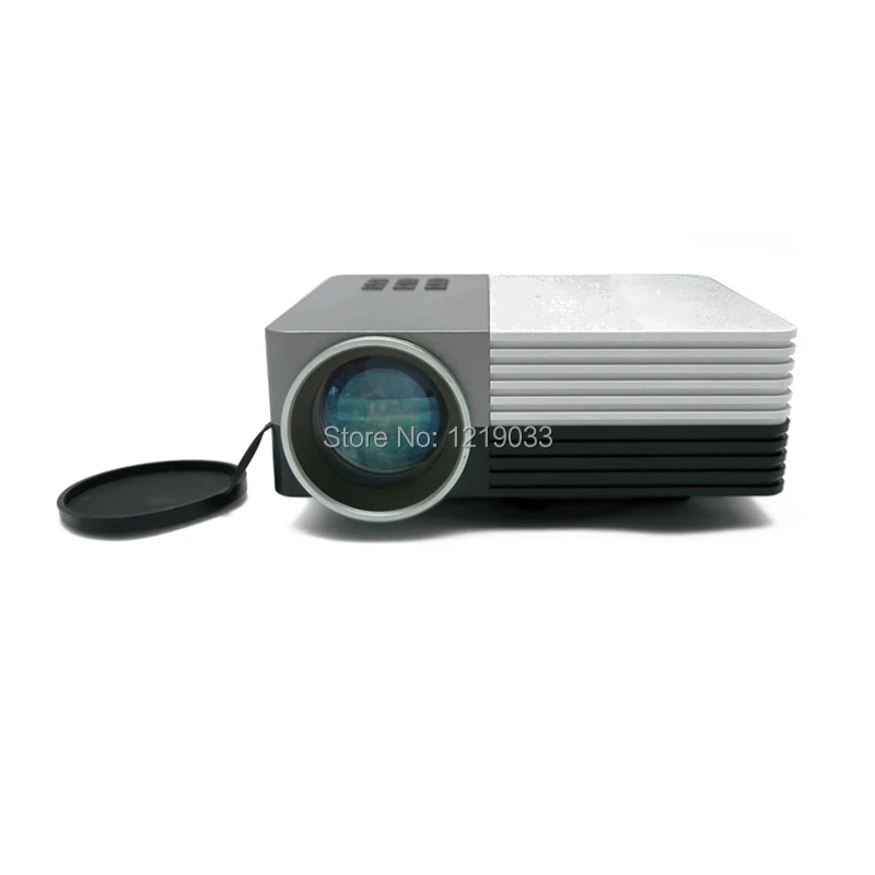 

2016 New LED 80 lumens Portable Mini Projector Home Theater Multimedia For PC/Laptop AV SD VGA USB Smart Projector