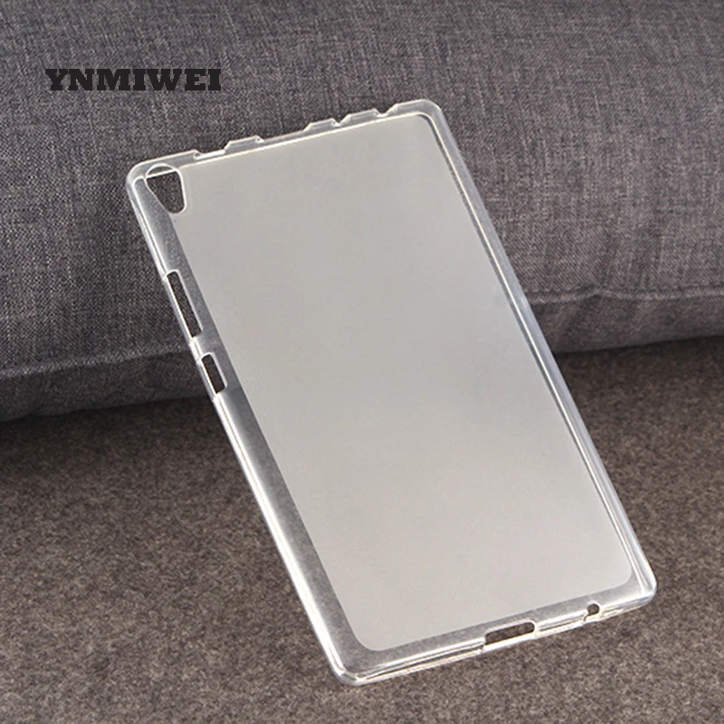 

For Lenovo Tab3 8 Plus P8 TB-8703F Tablet Cover 8.0 Inches TPU Silicone Soft Full Edge Protection Shockproof Shell Matte YNMIWEI
