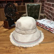 MinanSer женские в этническом стиле ведро шляпы женские Harajuku однотонные кисточки Кепка с покрывалом винтажная национальная сумка шляпа от солнца