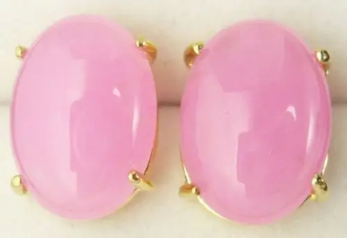 

Beautiful jadeite Pink Jadeite Earring