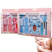 Новорожденные дети Дети Уход за ногтями 8 шт Детские волосы щетка для ногтей резак палец триммер для младенцы Новорождённые дети