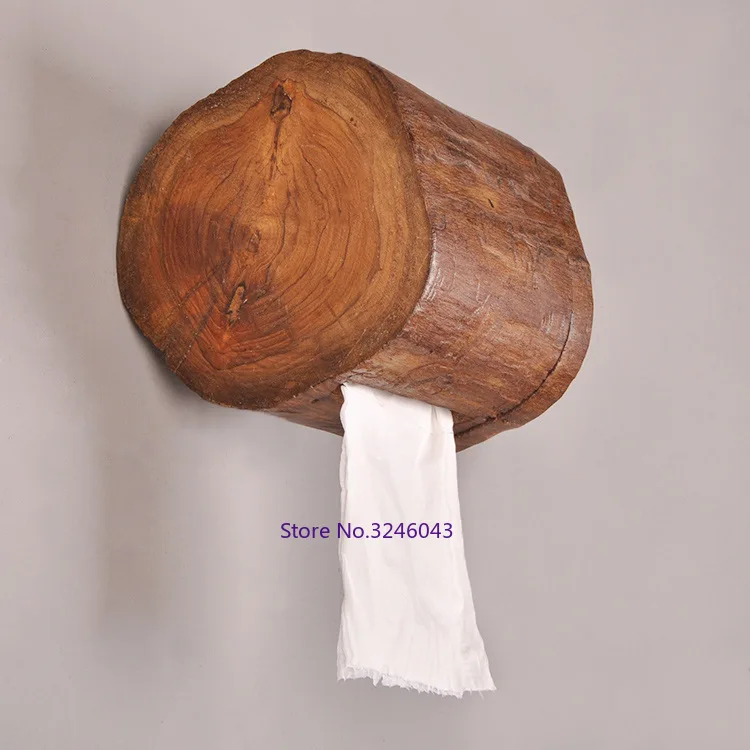 

Southeast Asia Wood Art Tissue Box Toilet Storage Box Exquisite Nation Arts Crafts Retro Decoration Home Decoration Wedding Gift