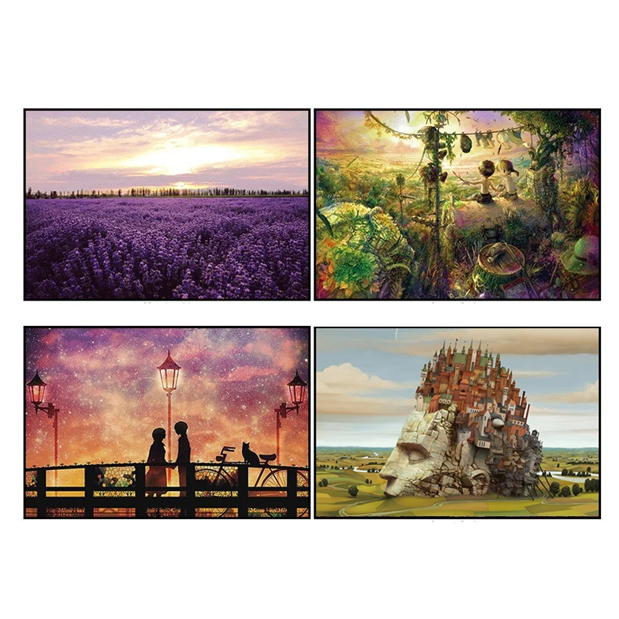 

Cartoon Wooden Puzzle 1000pieces Animals Cube Wood Kids Toys Educational Montessor Ijigsaw Puzzle Adulto Children Toys 60D0046