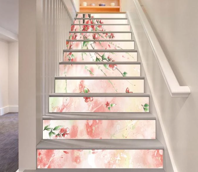 送料無料3d春の花装飾フォト壁画ビニールデカールポスター防水リビングルームのホームインテリア13ピース セット Posters Free Shipping Vinyl Decalposters Posters Aliexpress