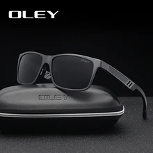 Oley Nam Kính Mát Nhôm Magie Kính Chống Nắng Lái Xe Kính Hình Chữ Nhật Dành Cho Nam/Wome Oculos Masculino Nam(China)