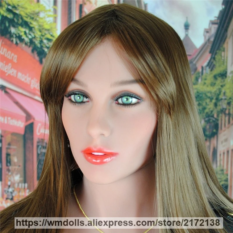 WMDOLL реальные кукла для орального секса головка силиконовые секс куклы голова