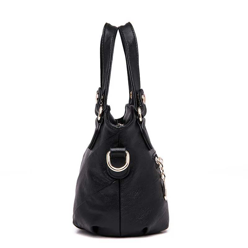 Fashion Patchwork Messenger Bags For Women Tote Bag Women's Genuine Leather Handbags Shoulder CrossBody Bags Ladies