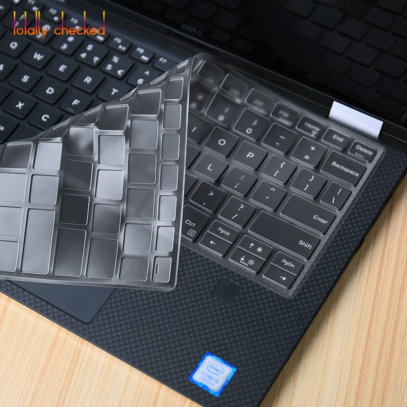 Для DELL XPS 13 9343 9360 9350 9365 9370 9380 13,3 дюймов/XPS 15 9570 клавиатура крышка из прозрачного ТПУ Защита для клавиатуры ноутбука кожи