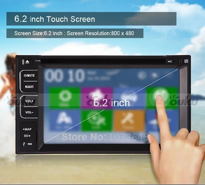 Sale BT+Radio 6.2inch double 2 Din car GPS Navi DVD player CD for Nissan TIIDA QASHQAI sunny PATHFINDER MU stereo Radio 15