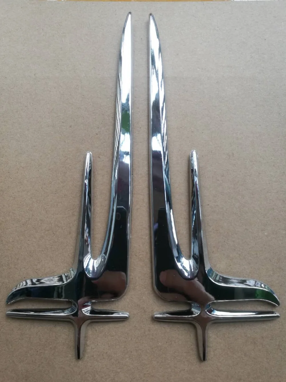 

1/set Plastic side mark fender car stickers for Mercedes Benz
