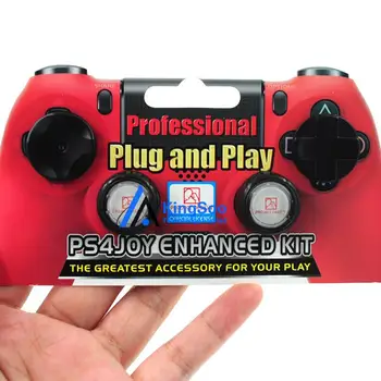 

Enhanced Kit Cross Button Direction Key for PS4 Controller with Analog Stick Cap Cover