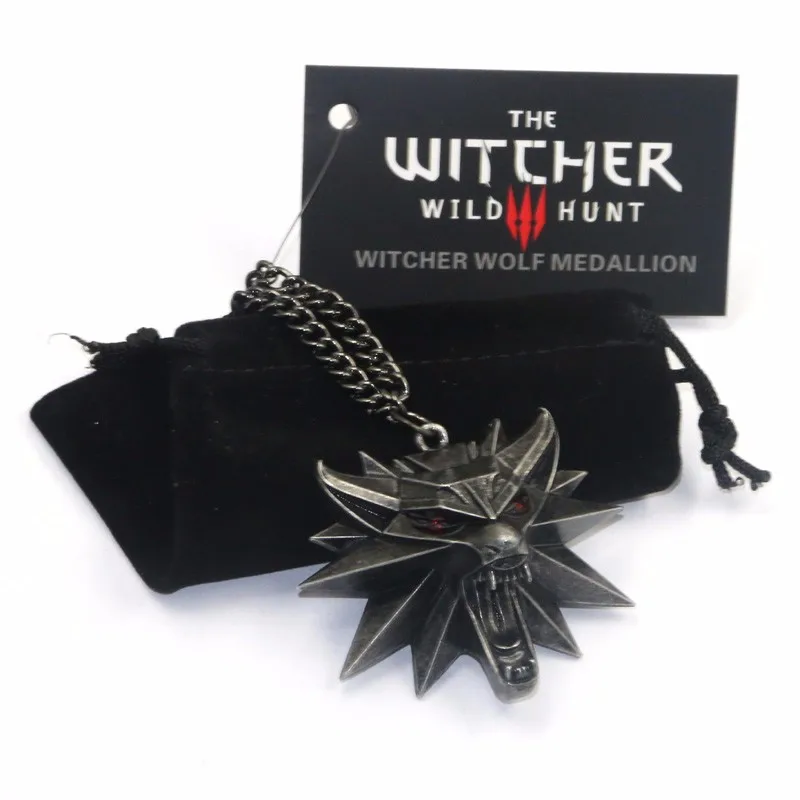 CUSTOM Wizard the witcher 3 wild hunt medallion pendant necklace