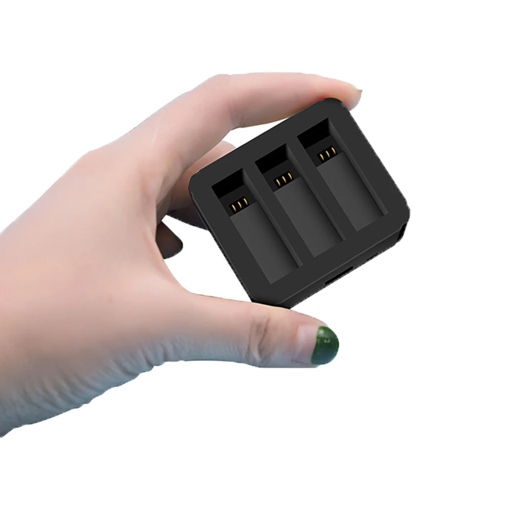 Зарядное устройство USB 3 в 1 с портом Type C зарядное для аккумулятора адаптер DJI OSMO
