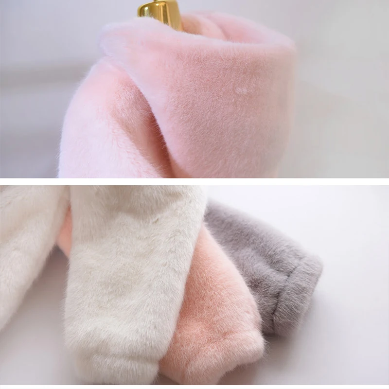 Femmes Lapin De Imitation Chaud Manteau White Mode Fourrure Coréenne 2019 Style Hiver Couleur Nouvelle Solide Survêtement gray Rex Wk234 Veste Court pink Bwxzgqn5fS