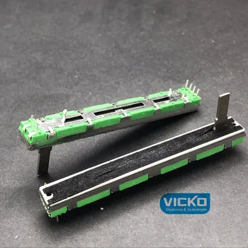 

[VK]20pcs/lot Behringer Soundcraft 7.5cm 75MM A20K A20KX2 double straight mixer fader slide potentiometer handle 15mm switch