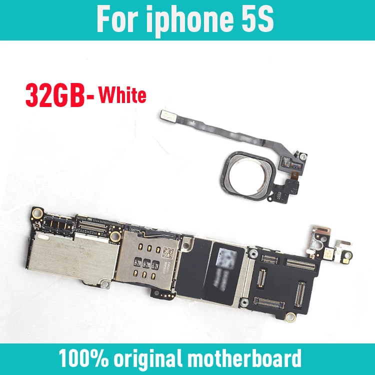 Материнская плата для iphone 32 ГБ с Touch ID материнская белая логические платы полным