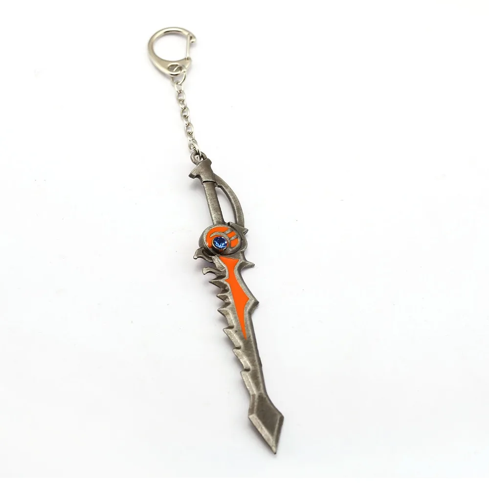 

Dota 2 Keychain Ember Spirit Sword Key Ring Holder Fashion Car Chaveiro Game Key Chain Pendant men Gift Jewelry