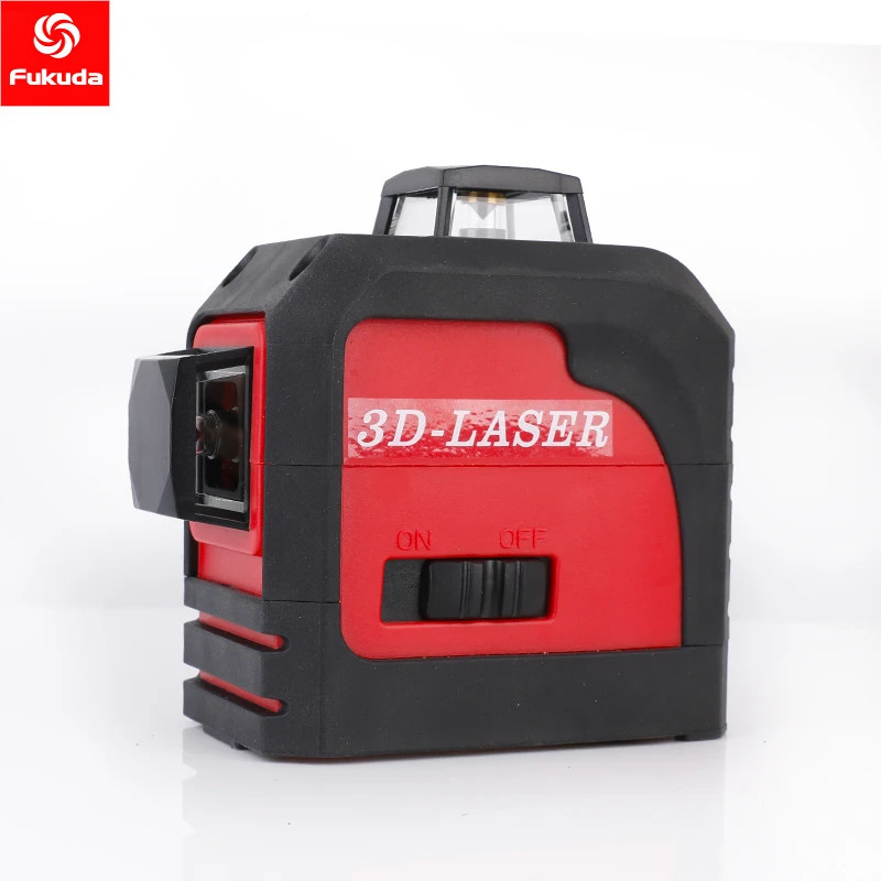 

Fukuda 12 Lines 3D Laser Level 100mw Red Laser Beam