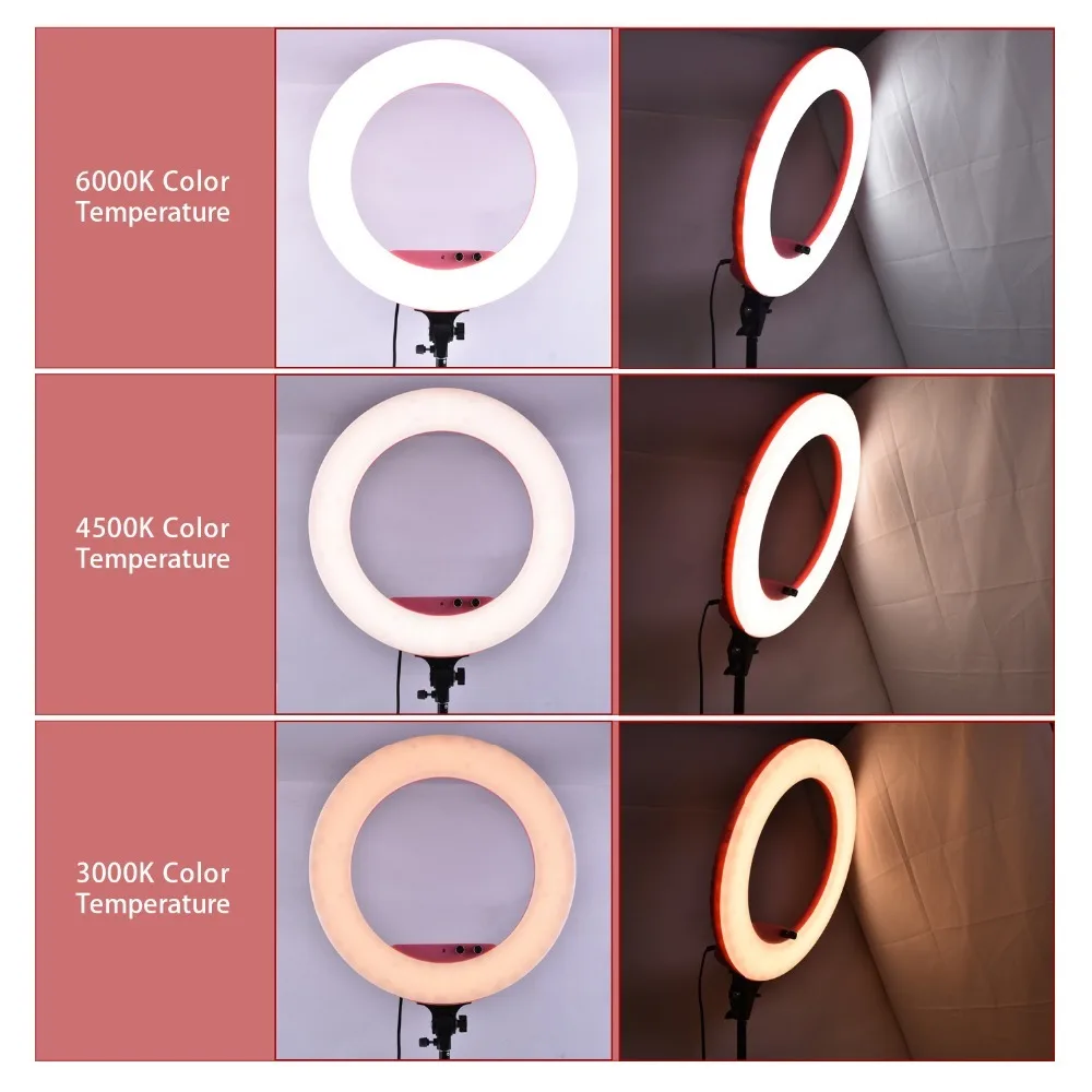 18 Inch 80W LF-R480 Dimmable Photography Ring