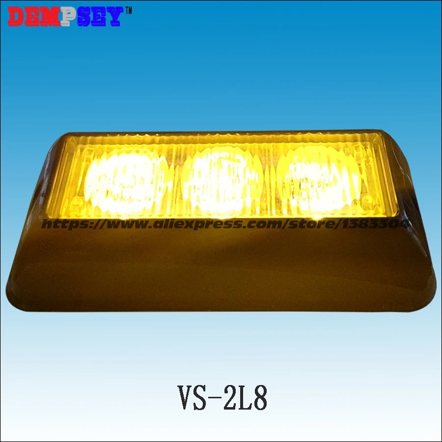 VS-2L8 светодиодный предупреждающий светильник, автомобильный внешний предупреждающий светильник s светодиодный светильник с креплением на поверхность, высокомощный светодиодный стробоскопический светильник s, TIR-3
